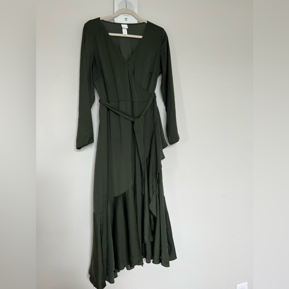 Satin Dress — H&M